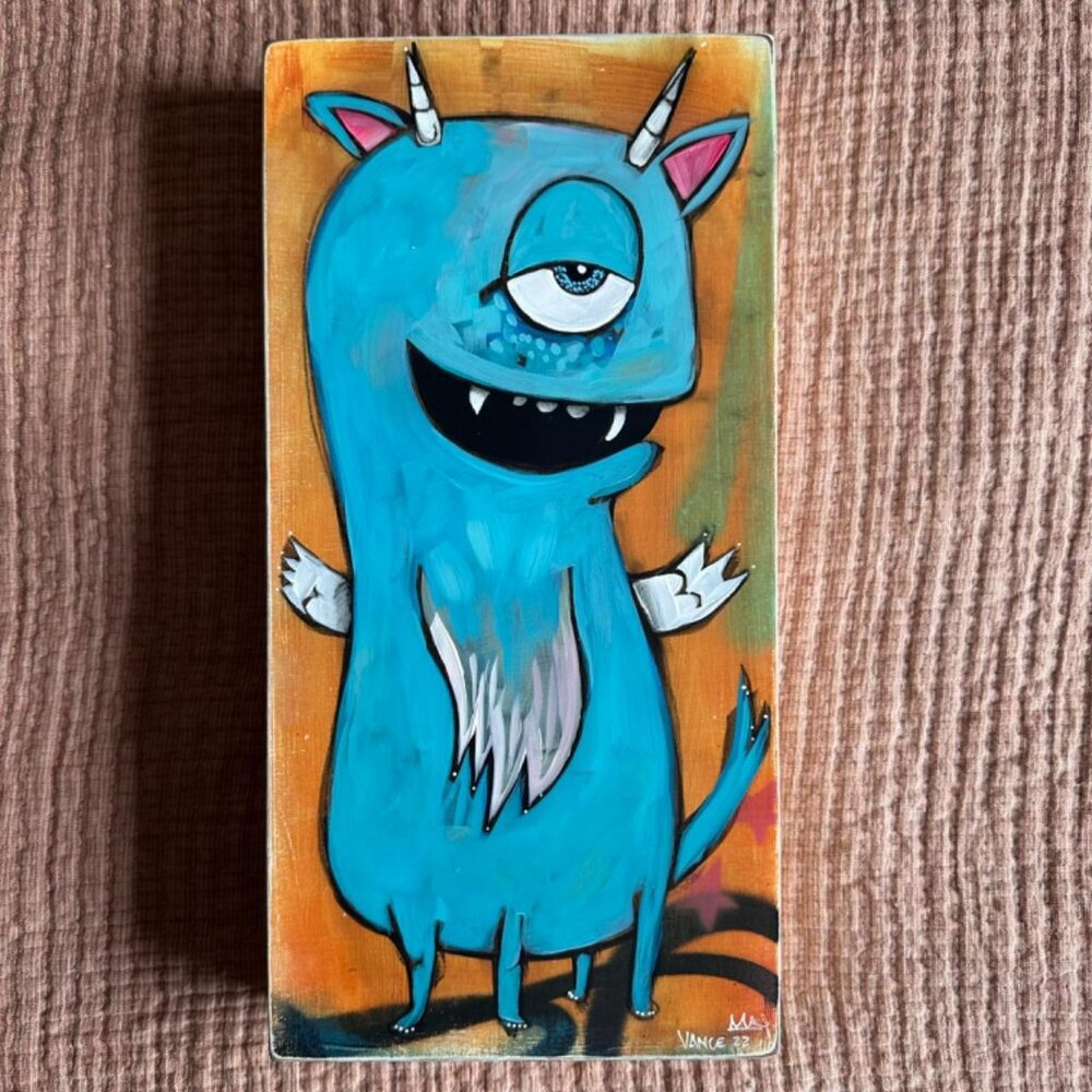 Chris Vance Art Halloween Monster “Homeboy” Ghoul Goblin Zombie